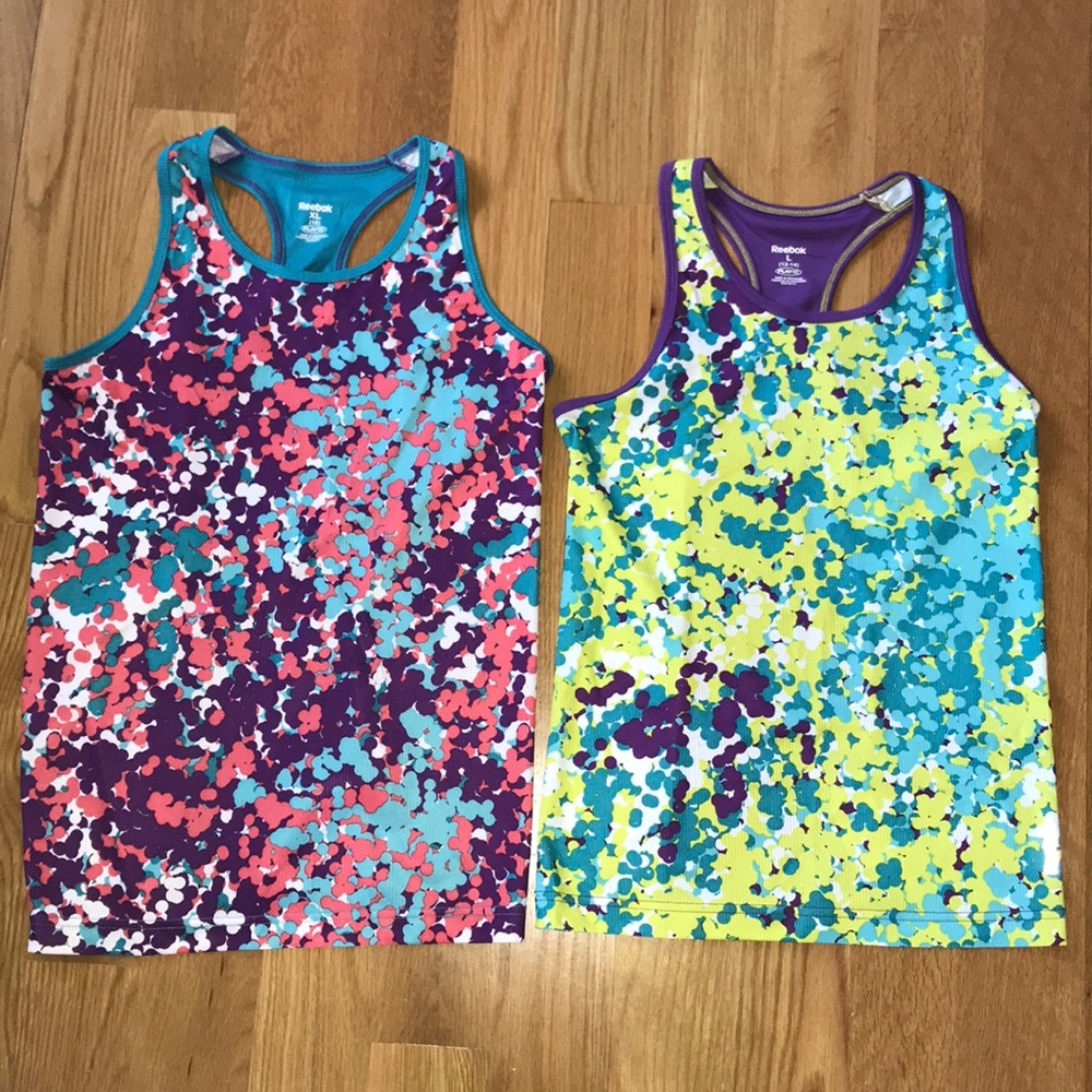 2-Pack Reebok Workout Tops